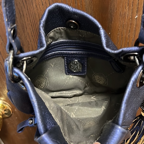 Vince Camuto Royal Blue Crossbody Handbag - Picture 2 of 14